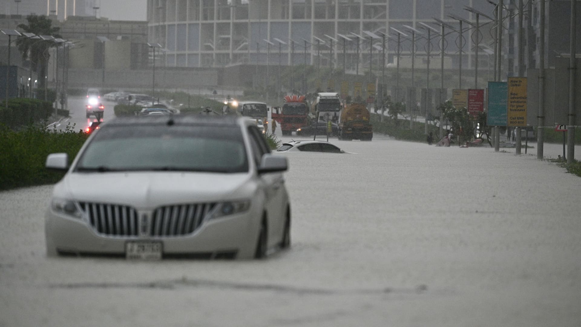 Record-Breaking Rainfall Hits UAE, Disrupts Flights