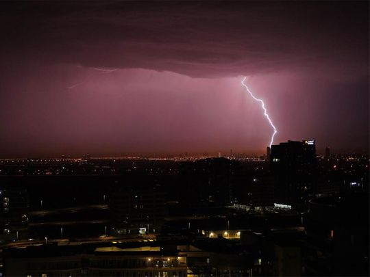 UAE Weather Alert: Heavy Rain, Thunderstorms, Hail Expected